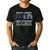 Deputy Sheriff Dad Much Cooler Fathers Day Thin Blue Line Men's Casual T-Shirt Black