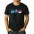 Disney Aladdin Jasmine Genie Father’s Day Birthday Dad Men's Casual T-Shirt Black