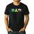 Disney The Little Mermaid Ariel Father’s Day Birthday Dad Men's Casual T-Shirt Black
