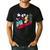 Disney Mickey Mouse Family Star Dad Of The Birthday Boy Men's Casual T-Shirt Black