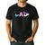 Disney Minnie Mouse And Daisy Duck Dad Father's Day Birthday Men's Casual T-Shirt Black Disney Minnie Mouse And Daisy Duck Dad Father's Day Birthday Men's Casual T-Shirt Black