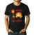 Disney And Pixar’s Elemental Proud Dad Of a Fiery Daughter Men's Casual T-Shirt Black