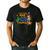 Disney And Pixar's Toy Story Dad Of The Birthday Cowgirl Men's Casual T-Shirt Black