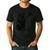 Dog Guitarist Guitar Pembroke Welsh Corgi Dad Mom Men's Casual T-Shirt Black