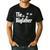 The Dogfather T Shirt Dad Dog Lover Men's Casual T-Shirt Black