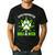Dogs And Weed Dad Mom Dog Lover Cannabis Marijuana For Men Women Men's Casual T-Shirt Black