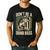 Don't Be A Dumb Bass Fish Camo American Flag Dad Jokes Men's Casual T-Shirt Black