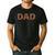 Donut Dad Donut Lover Father's Day For Dad Men's Casual T-Shirt Black