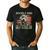 Doodle Dad Goldendoodle Regular Dad But Cooler American Flag Men's Casual T-Shirt Black