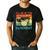 Drumming Basement Drum Set Drummer Rock Dad Grandpa Men's Casual T-Shirt Black