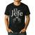 El Jefe Shirt The Boss Mexican Guns Dad For Men Men's Casual T-Shirt Black