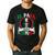 El Papa Mas Chingon Mexican Dad Husband Regalo Flag Men's Casual T-Shirt Black