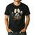 English Springer Spaniel Mountain Paw Dog Mom Dad Men's Casual T-Shirt Black