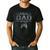 Father Dad Daddy Husband Tshirt Gamer Dad Men's Casual T-Shirt Black