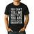 Father Daddy Men From Daughter Fathers Day Dad Premium Tri-Blend Men's Casual T-Shirt Black