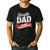 Father Single Dad Taking Applications Men's Casual T-Shirt Black