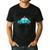 Father Son Daughter Daddy's Best Backup Father's Day Toddler Men's Casual T-Shirt Black