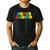 Fatherly Powers Unleashed Gamer Super Dad From Wife & Kids Men's Casual T-Shirt Black