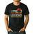 Father's Day The Man The Myth The Bowling Legend Bowler Dad Men's Casual T-Shirt Black
