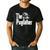 Fathers Day The Pug Father Pug Daddy Papa Fur Dad Dog Owner Men's Casual T-Shirt Black Fathers Day The Pug Father Pug Daddy Papa Fur Dad Dog Owner Men's Casual T-Shirt Black