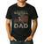My Favorite Baseball Player Calls Me Dad Father's Day Men's Casual T-Shirt Black