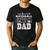 My Favorite Baseball Player Calls Me Dad Shirt Father's Day Men's Casual T-Shirt Black