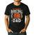 My Favorite Basketball Player Calls Me Dad Basketball Men's Casual T-Shirt Black