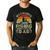 My Favorite Fishing Buddy Calls Me Dad Men's Casual T-Shirt Black