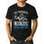 My Favorite Lineman Calls Me Dad American Football Lineman Men's Casual T-Shirt Black