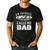 My Favorite Swimmer Calls Me Dad Vintage Swim Pool Men's Casual T-Shirt Black