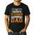 My Favorite Veterinarian Calls Me Dad Fathers Day Men's Casual T-Shirt Black