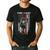 Fire Chief American Flag Gifts For Fire Chief Dad Grandpa Men's Casual T-Shirt Black