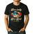 Fishing Father's Day Dad Fisherman Birthday Graphic Men's Casual T-Shirt Black