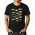 Fishing-Shirt Types Of Freshwater Bass Fish Dad Jokes Men's Casual T-Shirt Black