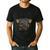 Fishing Tuna Bass Rod Fisherman Cool Dad Quote Men's Casual T-Shirt Black