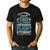 Flight Attendant Shirt For Dad Father Flight Attendant Men's Casual T-Shirt Black
