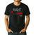 Flight Crew Airplane Birthday Dad Airplane Matching Family Men's Casual T-Shirt Black