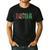 Football Dada 1st Birthday Men's Casual T-Shirt Black Football Dada 1st Birthday Men's Casual T-Shirt Black