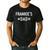 Frankie's Dad Men's Casual T-Shirt Black