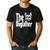 French Bulldog Dog Dad Dogfather Dogs Daddy Father Men's Casual T-Shirt Black