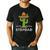 Fun Hilarious Stepfather Humor Stepdad Men's Casual T-Shirt Black