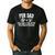 Fur Dad Man Myth Snack Dealer Dog Cat Men's Casual T-Shirt Black