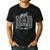 Girl Dad 2025 Father's Day New Dad Men's Casual T-Shirt Black