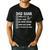 Girl Father's Day Daddy & Dad Of Girls Outnumbered Men's Casual T-Shirt Black