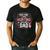 This Girl Loves Hunting With Her Dad Pink Deer Hunter Men's Casual T-Shirt Black