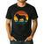 Golden Mountain Vintage Retro Mum Dad Dog Men Women Kids Men's Casual T-Shirt Black Golden Mountain Vintage Retro Mum Dad Dog Men Women Kids Men's Casual T-Shirt Black