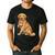 Golden Retriever I Love Dad Dog Dad Father's Day Men's Casual T-Shirt Black