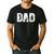 Golfing Dad Golf Lover Golfing Putter Golfer Men's Casual T-Shirt Black