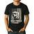 Great Pyrenees Dog Dad American Flag For Father Men Men's Casual T-Shirt Black
