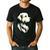 Great Pyrenees Pyr Minimalist Simple Dog Mom Dad Boys Girls Men's Casual T-Shirt Black